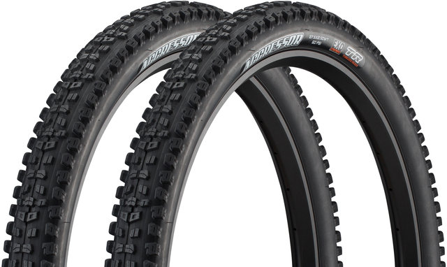 Aggressor Dual EXO WT TR 27.5" Folding Tyre Set - black/27.5x2.5