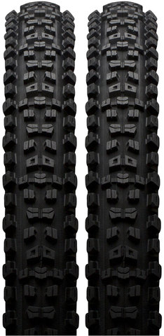 Maxxis Aggressor Dual EXO WT TR 27.5" Folding Tyre Set - black/27.5x2.5