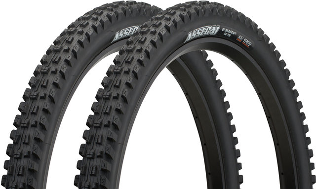 Maxxis Assegai Dual EXO WT TR 27,5" Faltreifen 2er Set - schwarz/27,5x2,5