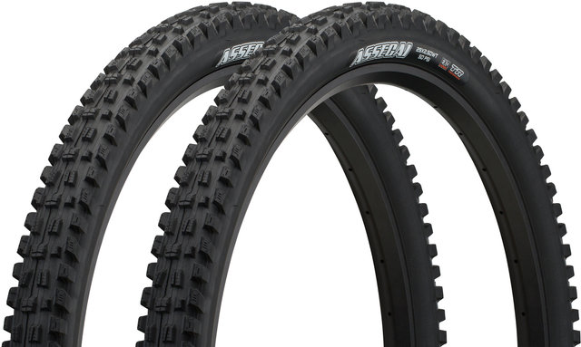 Maxxis Assegai Dual EXO WT TR 29" Faltreifen 2er Set - schwarz/29x2,5