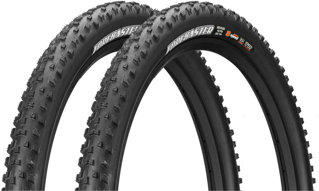Forekaster 3C MaxxSpeed EXO WT TR 29+ Folding Tyre Set - black/29x2.60