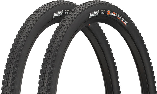 Maxxis Ikon 3C MaxxSpeed EXO TR 27.5" Folding Tyre Set - black/27.5x2.2