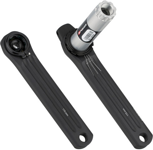 INPower DM Road Power Meter Crankset w/ Spidering, Q-Rings - black/175.0 mm 36-52