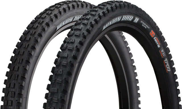 Minion DHF / DHR II 3C MaxxTerra EXO WT TR 27.5" Folding Tyre Set - black/27.5x2.5 / 27.5x2.4