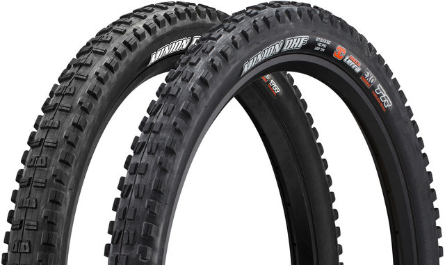 Maxxis Set de 2 Pneus Souples Minion DHF/DHR II 3C MaxxTerra EXO WT TR 27,5+ - noir/27,5x2,6