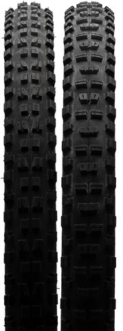Maxxis Minion DHF / DHR II 3C MaxxTerra EXO WT TR 29+ Folding Tyre Set - black/29x2.60