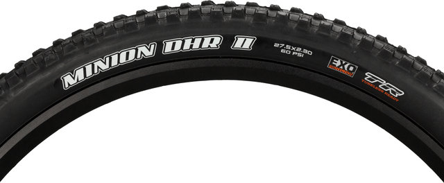 Maxxis Minion DHF / DHR II Dual EXO TR 27.5" Folding Tyre Set - black/27.5x2.3