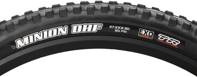 Maxxis Minion DHF / DHR II Dual EXO TR 27.5" Folding Tyre Set - black/27.5x2.3