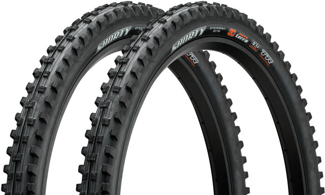 Shorty WT 27.5" Folding Tyre Set - black/27.5x2.5