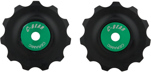 Schalträdchen Delrin® Shimano/SRAM 10-/11-fach - schwarz/universal