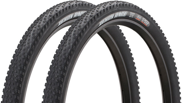 Maxxis Set de 2 cubiertas plegables Rekon Race Dual EXO TR 29" - negro/29x2,25