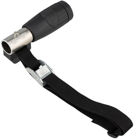 Conexión de barra de tracción con candado para tubos redondos - negro/25.9 mm
