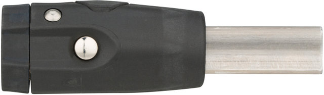 Tow Bar Connector w/ Lock for Pressed Square Tubes - black/23.5 mm