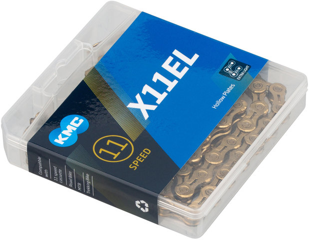 KMC X11EL Kette 11-fach - titan nitrid gold/11 fach