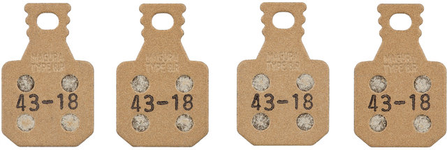 Type 8.R Race Brake Pads for 4 Piston MT Disc Brakes - universal/race