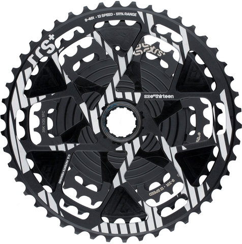 e*thirteen TRS Plus 12-speed Cassette - black/9-46