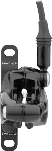 SRAM Rival 1 FM Scheibenbremse hydraulisch - black/Vorderrad/links (seitenspezifisch)