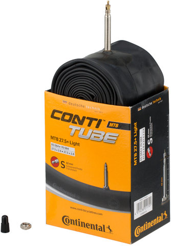 Continental Cámara de aire MTB 27,5 Plus Light - universal/27,5 x 2,6-2,8 SV 42 mm