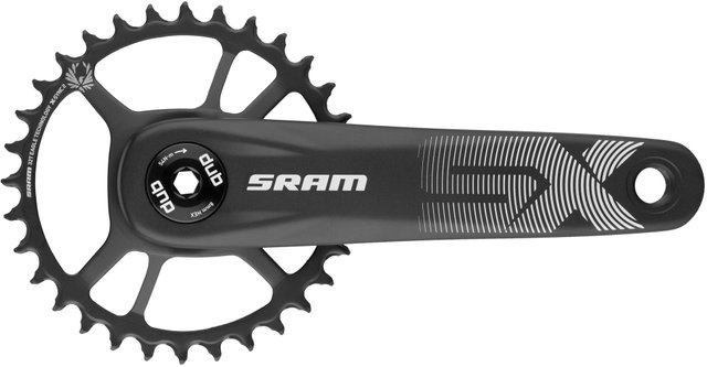 SRAM SX Eagle Boost Direct Mount DUB 12-speed Crankset - black/170.0 mm 32 tooth