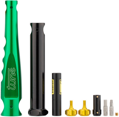 tune Linientreu Derailleur Adjustment Tool - green-black/universal