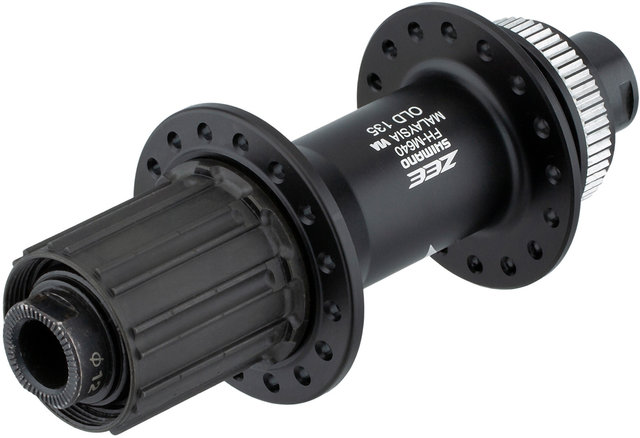 Shimano Buje RT ZEE FH-M640 Disc Center Lock para ejes pasantes de 12 mm - negro/32 agujeros