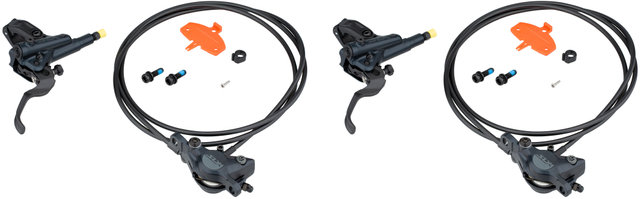 Shimano SLX BR-M7100 Disc Brake Set J-Kit - black/set (front+rear)