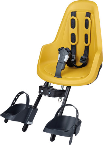 bobike ONE Mini Front-Kindersitz mit Montagebügel - mighty mustard