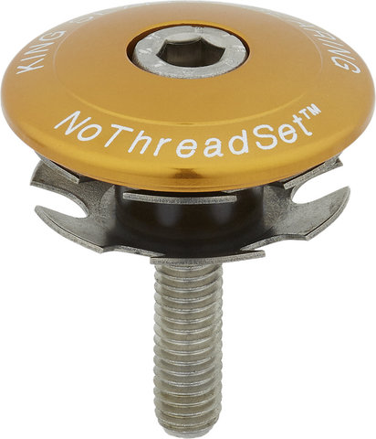 Chris King Jeu de Direction NoThreadSet EC34/28,6 - EC44/40 GripLock - gold/EC34/28,6 - EC44/40