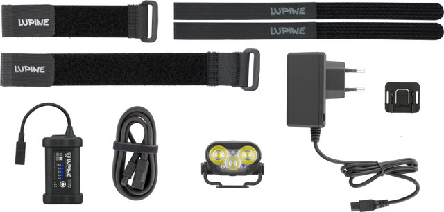 Lupine Luz de casco Blika 7 SC LED - negro/2400