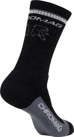 Chromag Chaussettes Pace - black-grey