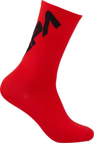 Supacaz Chaussettes SupaSocks Twisted - red/36 - 40