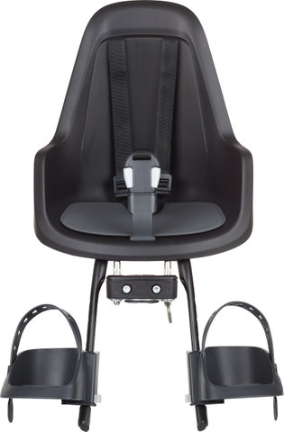 bobike Siège de Vélo pour Enfant Avant Go Mini pour Tube de Direction - black