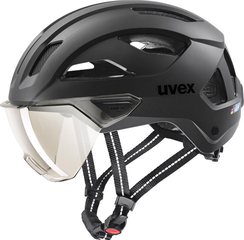 uvex Stride Visor Helm - black matt/56 - 59 cm