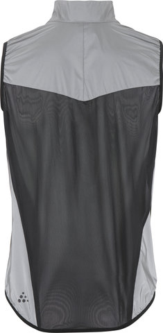 Craft Adv Essence Lumen Wind M Weste - silver reflective-black/M