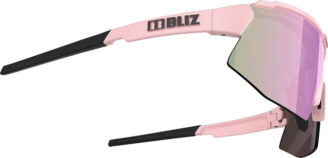 Bliz Lunettes de sport Breeze - matte powder rose/brown-rose