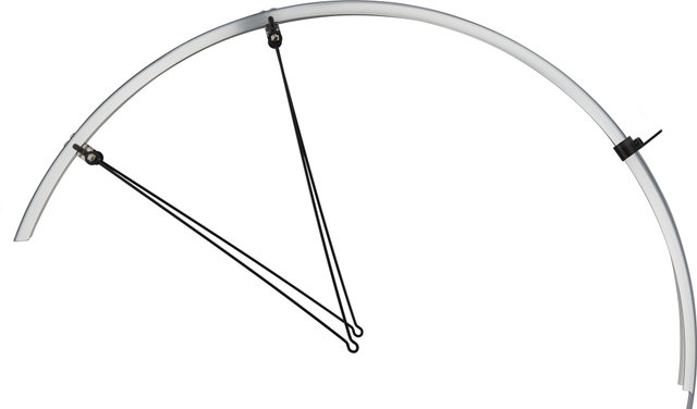 SKS Set de guardabarros RD+RT Bluemels Basic - plata/45 mm / 28"