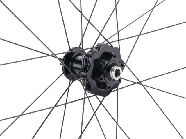 SON Rueda 29 S 32 agujeros + DT GR 531 Disc 6 tornillos 28" - black anodized/sólo rueda delantera/100 mm/sólo rueda delantera/28"/Non Boost