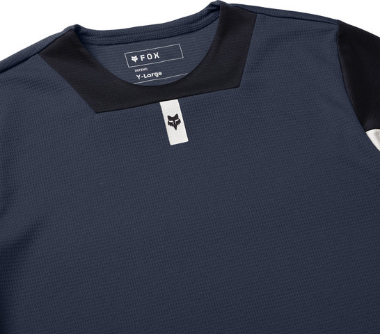 Fox Head Maillot Youth Defend LS - galaxy blue | S