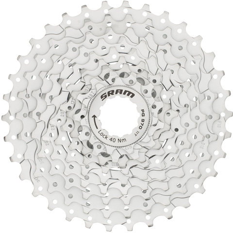 SRAM PG-970 9-fach Kassette MTB - silber/11-34