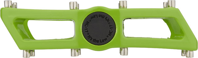 NC-17 STD II Pro Plattformpedale - grün