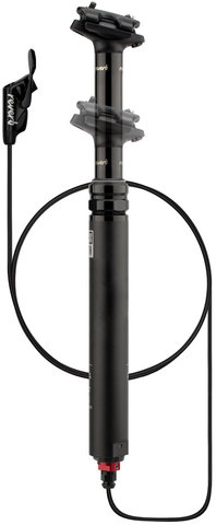 RockShox Tija de sillín Reverb Stealth 100 mm 1x Remote izq. - black/34,9 mm / 301 mm / SB 0 mm