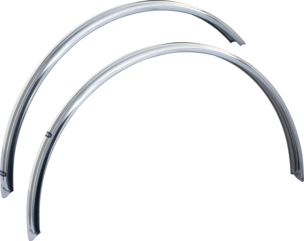 Honjo H29 Schutzblech Set VR + HR - smooth fluted-aluminium/43 mm / 28"