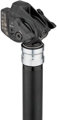 RockShox Reverb AXS 125 mm Dropper Post, 1x Remote, Left - black/31.6 mm / 390 mm / SB 0