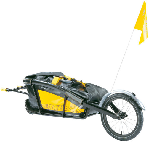 Topeak Journey Trailer - black-yellow/universal