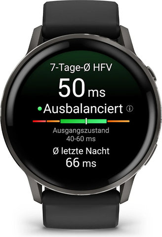 Garmin Venu 4 – 45 mm multisport smartwatch - black-slate grey