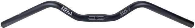 SQlab 321 2.0 City/Touring 25.4 Handlebars - black/630 mm 45°