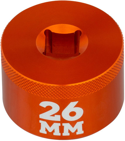 Fork Topcap Socket Drive V2 Tool - orange/26 mm