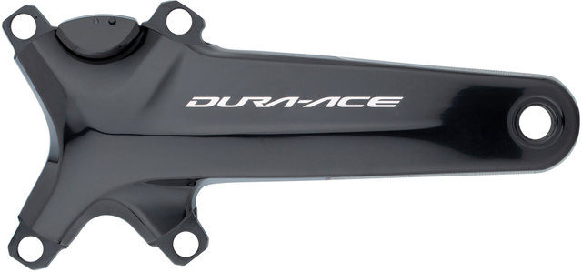 Dura-Ace Powermeter Kurbel FC-R9100-P Hollowtech II ohne Kettenblätter - schwarz/172,5 mm