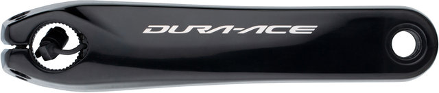 Dura-Ace Powermeter Kurbel FC-R9100-P Hollowtech II ohne Kettenblätter - schwarz/172,5 mm