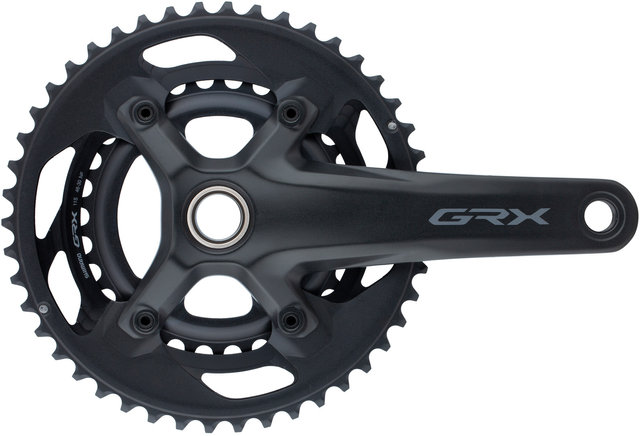 Shimano GRX Kurbelgarnitur FC-RX600-11 - schwarz/165,0 mm 30-46